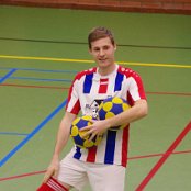 Nieuwe sokken worden geshowed
